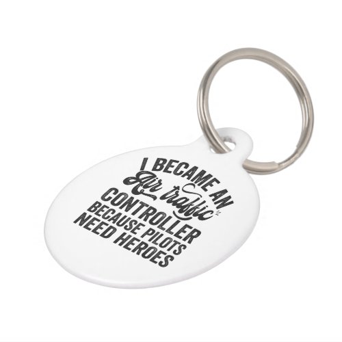 I Became An Air Traffic Controller Because Pilots Pet ID Tag
