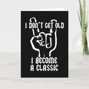 I become a classic letterpress thank you card