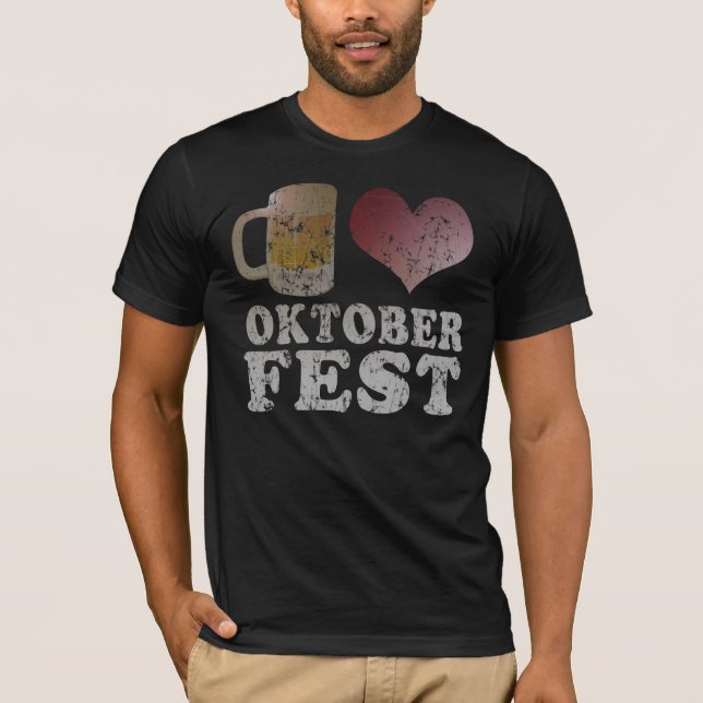 I Beer Oktoberfest T-Shirt (Front)