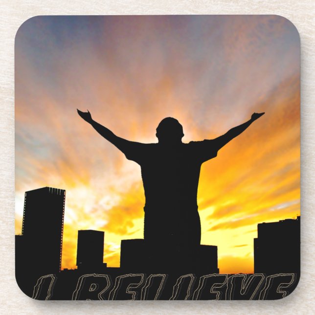 I Believe#2_ Drink Coaster (Front)