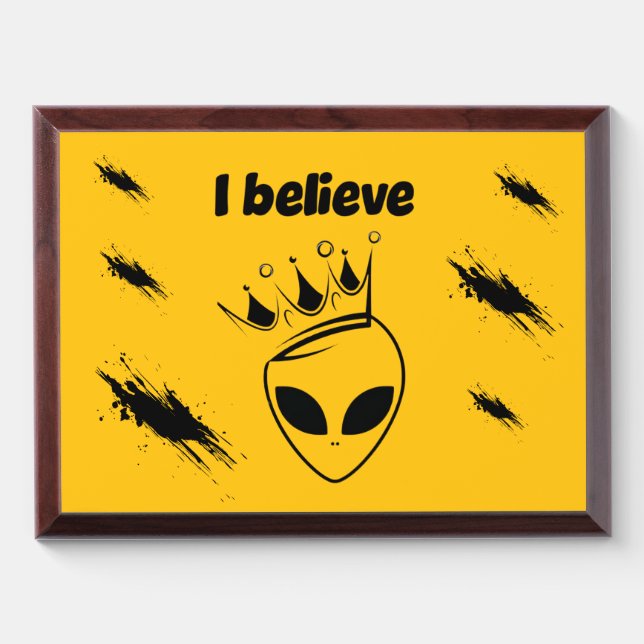 I believe award plaque (Horizontal)