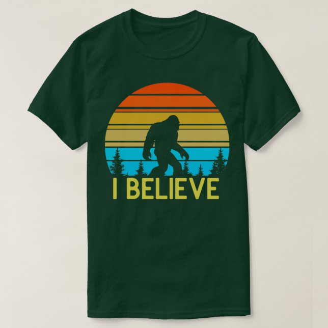 I Believe BigfootTShirt T-Shirt (Design Front)