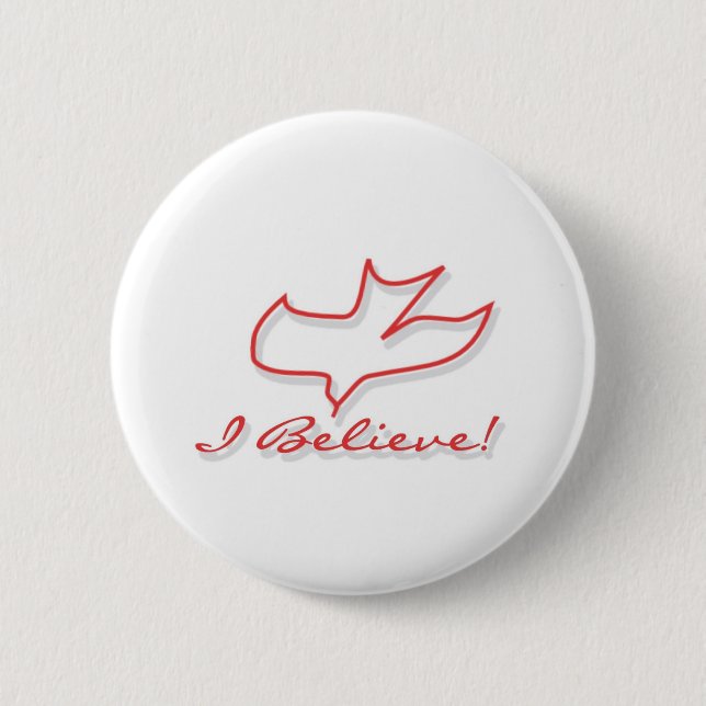I Believe Button (Front)