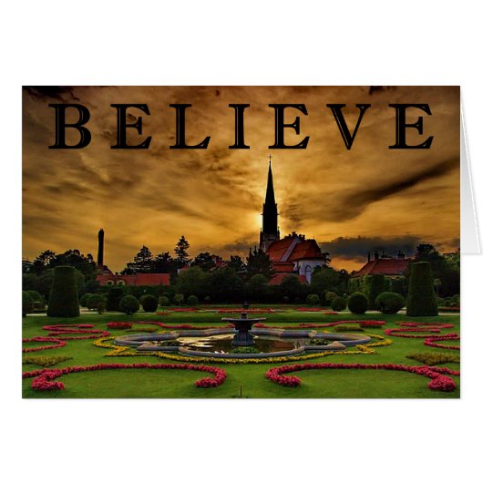 I Believe Cards (Front Horizontal)