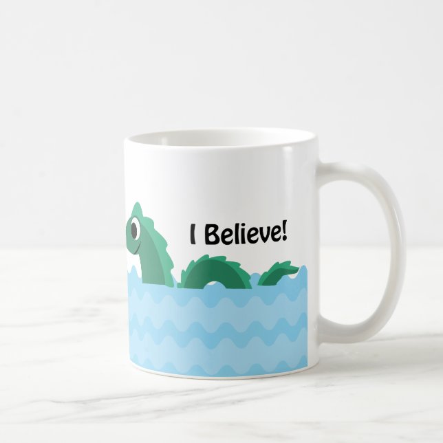 I Believe Champ the Lake Champlain Monster Coffee Mug (Right)