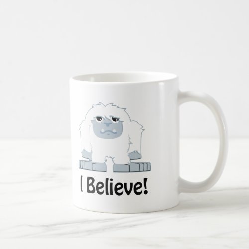 I Believe Cute Yeti Coffee Mug