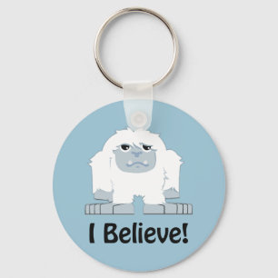I Believe! Cute Yeti Keychain