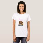 I Believe! Easter Bigfoot T-Shirt (Front Full)