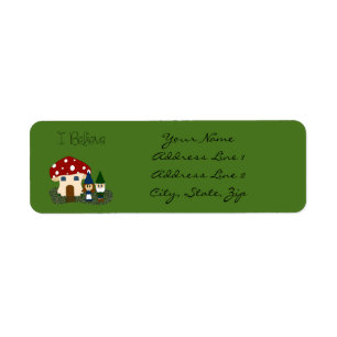I Believe - Gnomes - Personalize Label