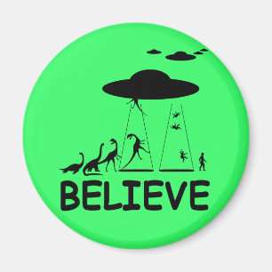 I believe in aliens magnet