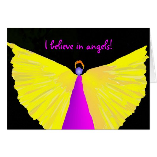 I Believe in Angels! Cards (Front Horizontal)
