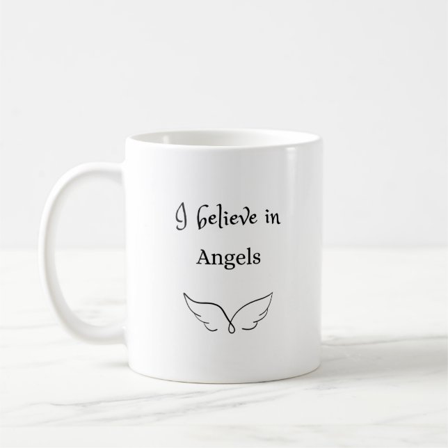 I Believe in Angels Mug (Left)