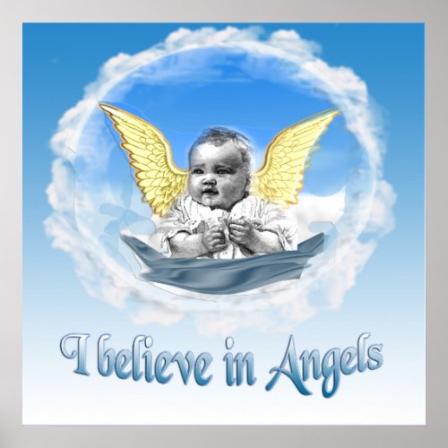 I believe in Angels poster