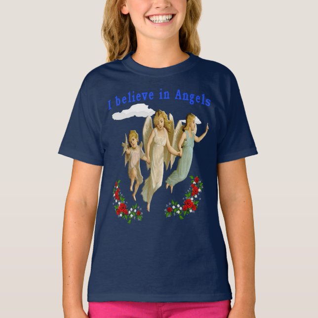 I believe in angels T-Shirt (Front)