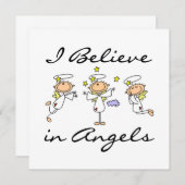 I Believe in Angels T-shirts and Gifts (Front/Back)