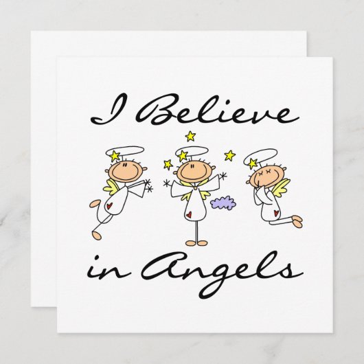 I Believe in Angels T-shirts and Gifts (Front/Back)