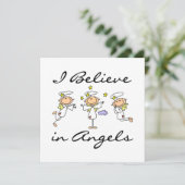 I Believe in Angels T-shirts and Gifts (Standing Front)