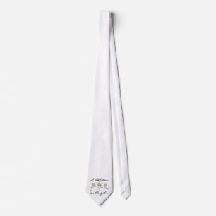 I Believe in Angels T-shirts and Gifts Tie