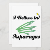 i believe in asparagus (Front/Back)