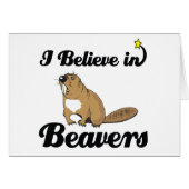 i believe in beavers (Front Horizontal)