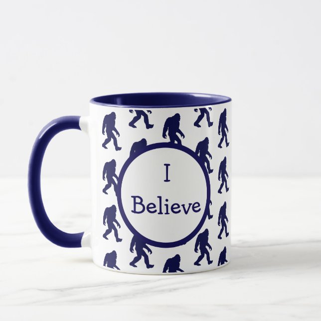 I Believe in Bigfoot Coffee Mug (Left)