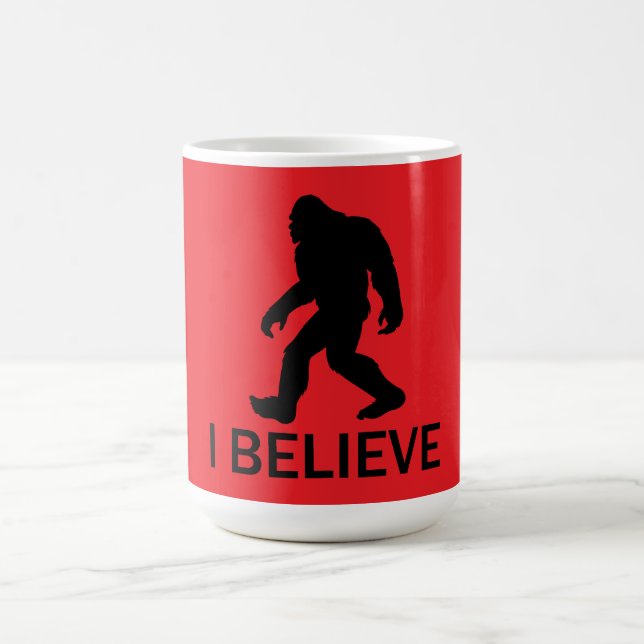I believe in Bigfoot Coffee Mug (Center)