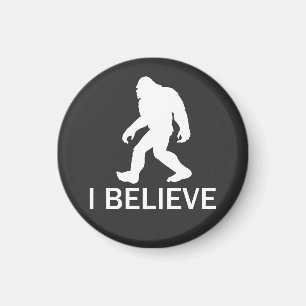 I believe in Bigfoot Magnet