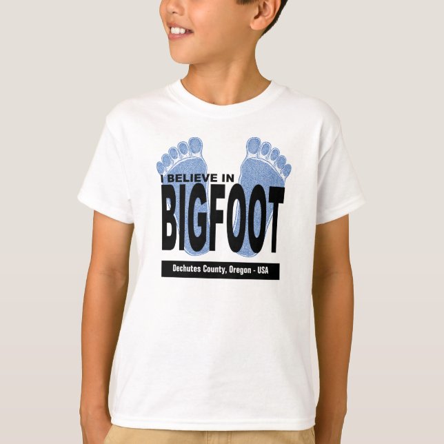 I Believe in Bigfoot T-Shirt (Front)