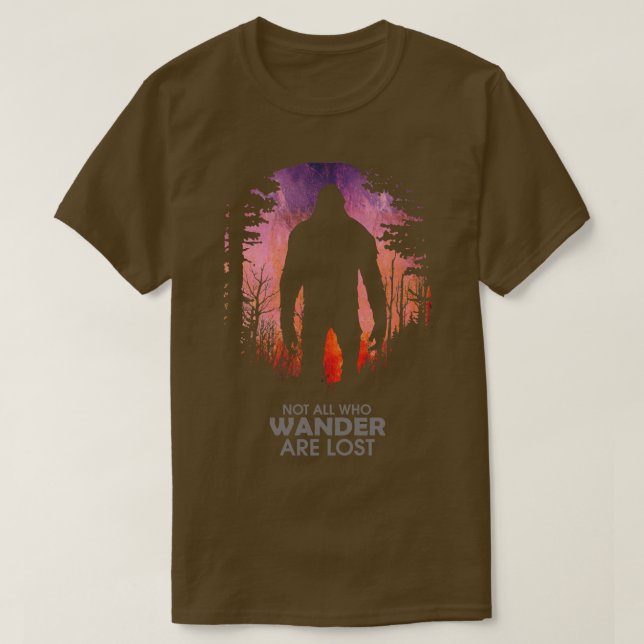 I Believe In Bigfoot T-Shirt (Design Front)