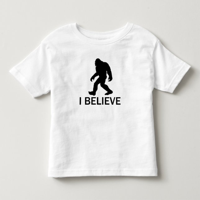 I believe in Bigfoot Toddler T-shirt (Front)