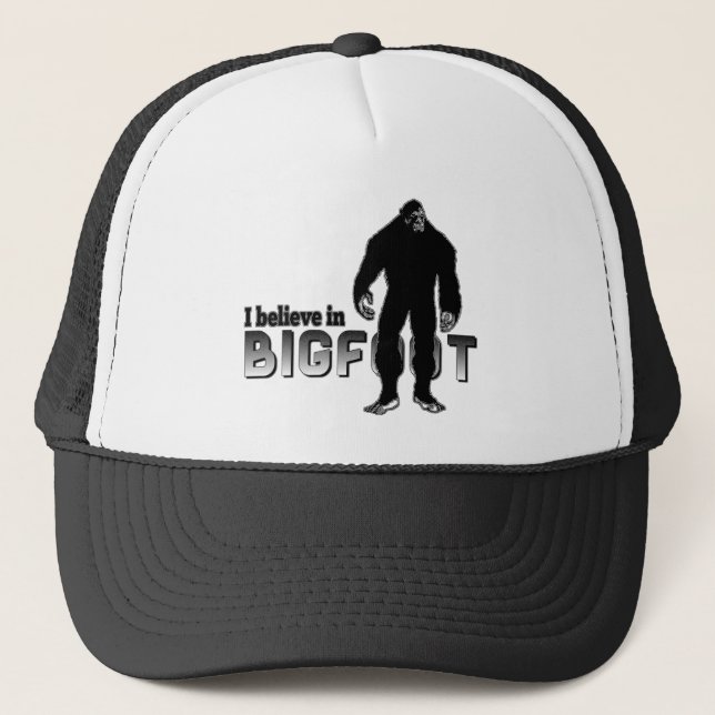 I believe in BIGFOOT Trucker Hat (Front)