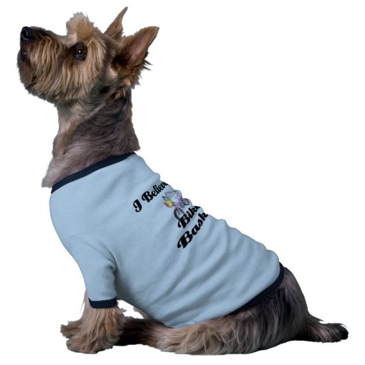 i believe in bike baskets shirt (Side)