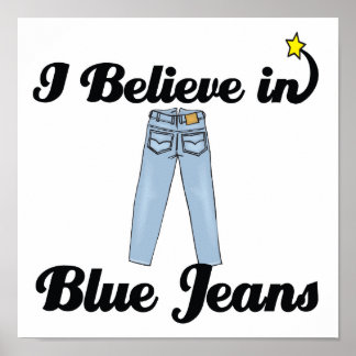 Denim Jeans Posters | Zazzle