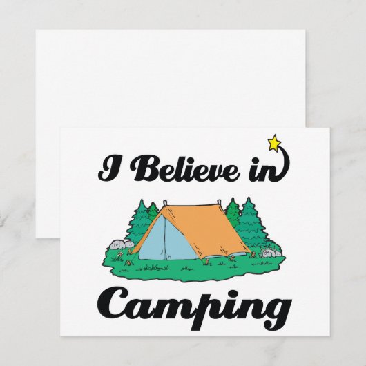 i believe in camping (Front/Back)