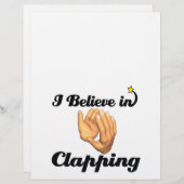 i believe in clapping (Front/Back)