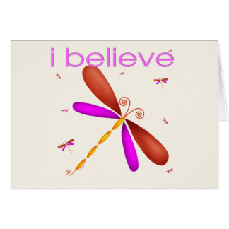 I believe in Dragonflies Cards