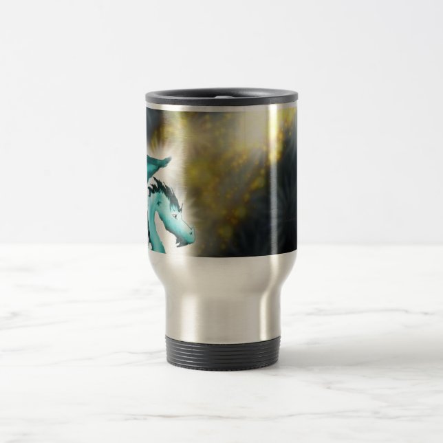 I believe in Dragons Travel Mug (Center)