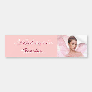 "I Believe in Faeries" II Bumper Sticker
