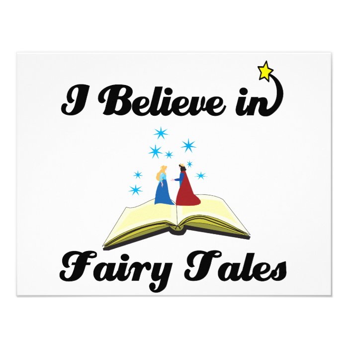 believe in fairy tales invite