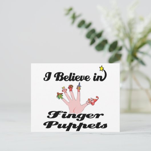 i believe in finger puppets (Standing Front)