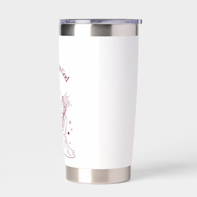 I Believe in God – Faith & Spirituality Ar Insulated Tumbler (Left)