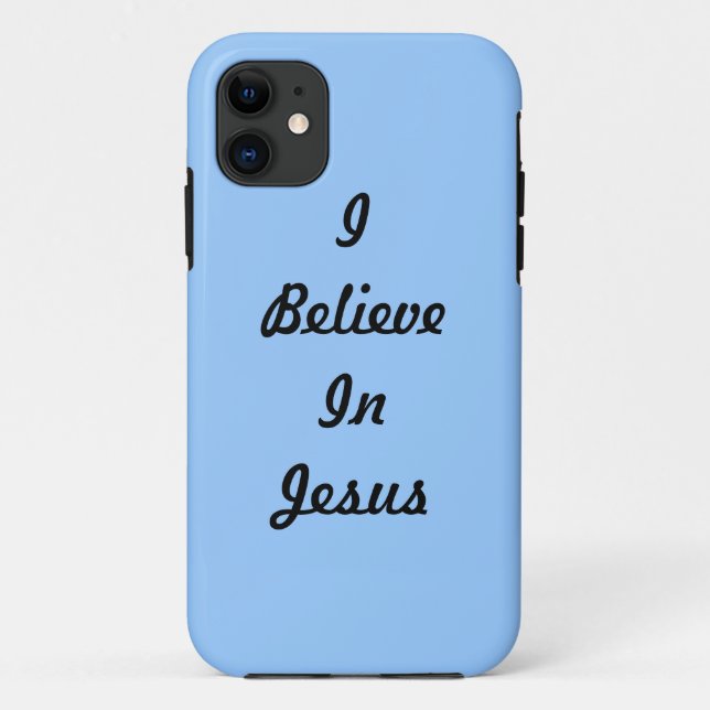 I BELIEVE IN JESUS Case-Mate iPhone CASE (Back)