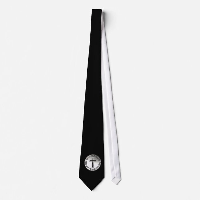 I believe in Jesus Christ Neck Tie (Front)