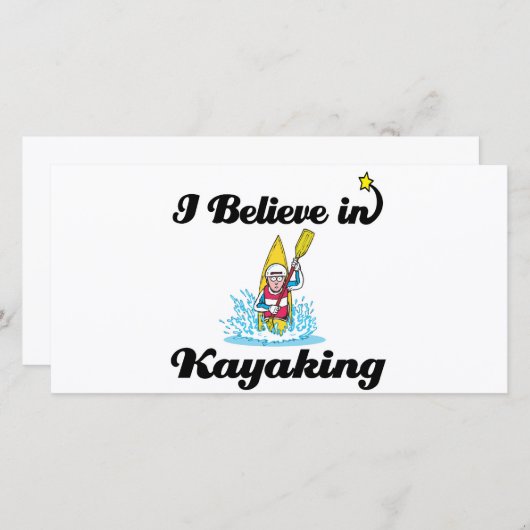 i believe in kayaking (Front/Back)