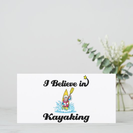 i believe in kayaking (Standing Front)