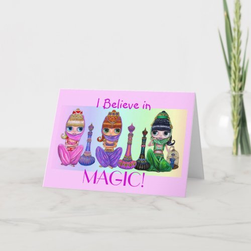 I Believe in Magic Card