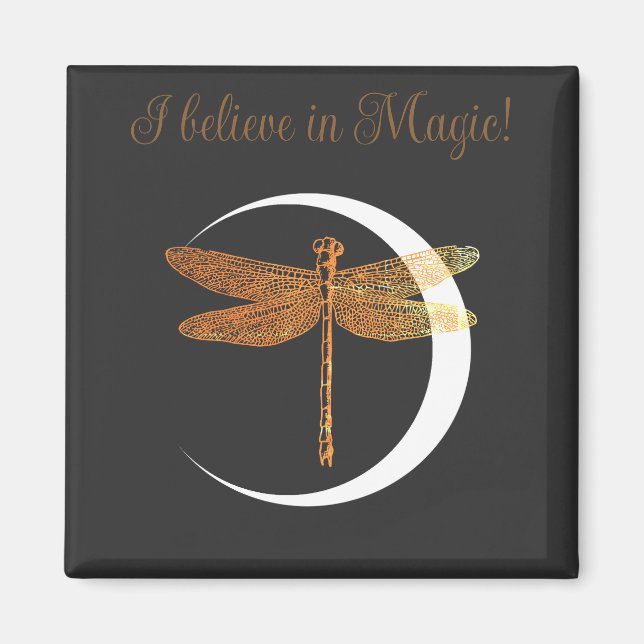 I Believe in Magic!  Magnet (Front)
