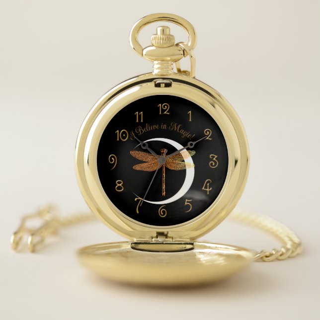 I Believe in Magic!  Pocket Watch (Inside)