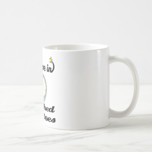 i believe in mashed potatoes coffee mug