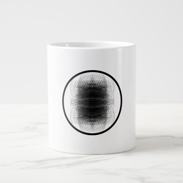 I Believe In Me | Silent ASMR Art Giant Coffee Mug (Front)